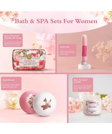 14 PCS Relaxing Spa Gift Basket for Women - Perfect Birthday, Christmas, Valentine's Day, or Mother's Day Gift for Mom, Sister, Wife, Best Friend, Girlfriend - Body Self Care Set - Buy Online on GoSupps.com