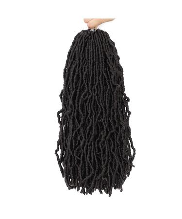 18 Inch Faux Locs Crochet Hair - 7 Packs Butterfly Style (4#) - Perfect for Easy Styling - Buy Online on GoSupps.com