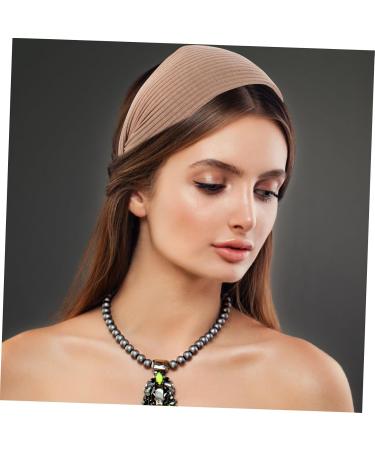 Mikinona Hairband Hairpin Headband Hairband for Girl Hair Accessories Hair Decoration for Headbands for Delicate Hair Hoops Hair Bands Decorative Headdress Knitted Fabric - Buy Online on GoSupps.com