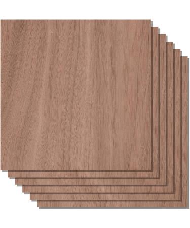 Walnut Plywood Sheets for Crafts 1/8 inch 3mm Plywood Sheets for Laser Cutting Wood Burning Architectural Models Drawing - 6 Pack Walnut Wood Sheets 12 x 12 inch (SS Custom Products) 1/8'' x 12'' x 12'' Walnut - Buy Online on GoSupps.com
