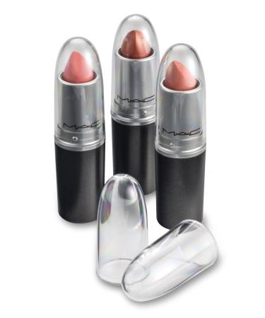 Clear Acrylic Lipstick Caps - Replaces Original Individual MAC Lipstick Caps - See Your Favorite Lipstick Color Easily (24 Pack) 24 Count (Pack of 1) MAC