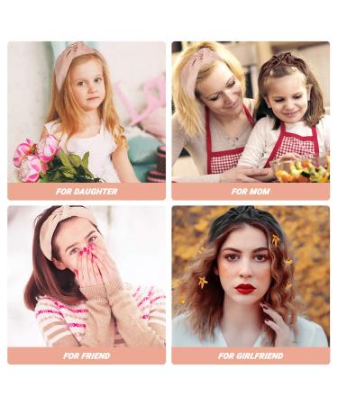 6 PCS Welltop Wide PU Leather Knotted Headbands for Women - Fashionable Non-Slip Hair Accessories for Girls - Buy Online on GoSupps.com