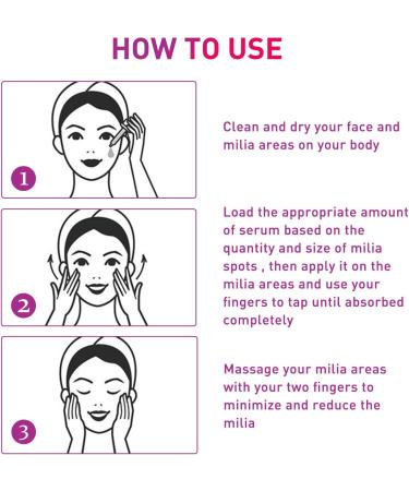 Milia Removal Face Serums Milia Spot Remover Milia Remover Milia Spot Serum for Face Milia Serum for Face Milia Spot Serum Helps to Ruduce Milia Reduces Bags Saggy Skin & Puffy Eyes 30ML - Buy Online on GoSupps.com