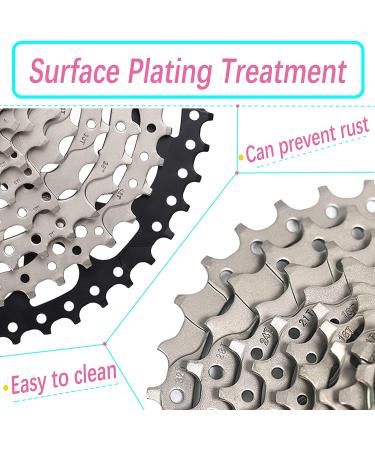 LANXUANR 10 Speed Mountain Bicycle Cassette 11-32T for MTB & Road Bike - Super Light & Durable - Buy Online on GoSupps.com