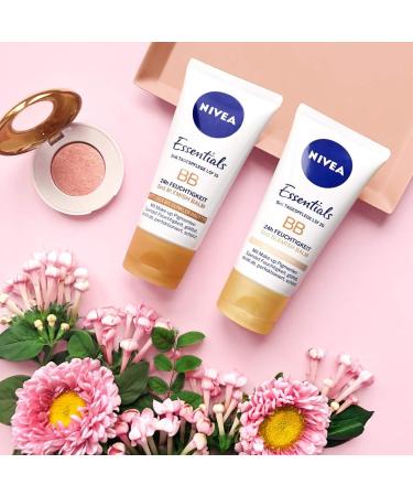NIVEA Daily Essentials BB Cream 5-in-1 Beautifying Moisturiser Light 50ml - Pack of 1 - Buy Online on GoSupps.com