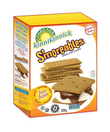 Kinnikinnick S'moreables, Graham Style Crackers ,8 Ounce 8 Ounce (Pack of 1)