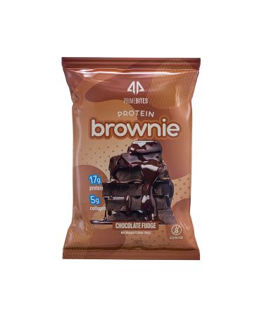 AP Sports Regimen Prime Bites Protein Brownie | 16-17g Protein | 5g Collagen | Guilt-Free Snack | 12 Bars | Chocolate Fudge Flavor - Buy Online on GoSupps.com