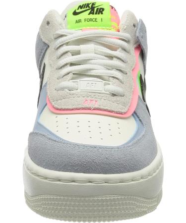 Nike Damen AF1 Shadow Wanderschuh 38 EU Sail Black Sunset Pulse Lt Armory Blue Electric Green | International Shipping Available - Buy Online on GoSupps.com
