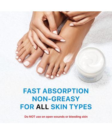 DMQ Foot Cream Ultra Moisturizing 40% Urea Cream Plus Deeply Hydrating Cracked Heel Repair Cream for Callous Removal and Soften Heel Balm Nourishes for Feet Knees Hand - 130g - Buy Online on GoSupps.com