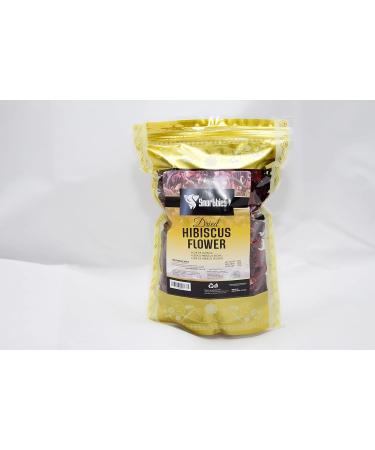 Hibiscus Flowers Tea - 100% Pure African Hibiscus Plant Loose Leaf for Premium Herbal Tea - 100g - Buy Online on GoSupps.com