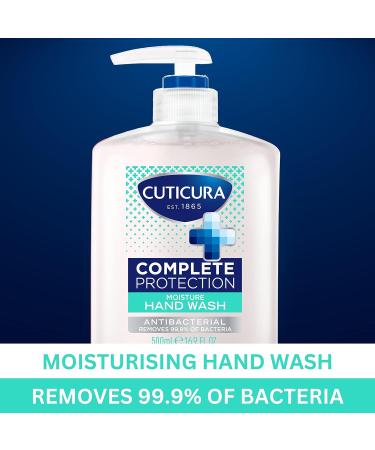 Cuticura Complete Protection Moisture Antibacterial Handwash 500ml - Buy Online on GoSupps.com