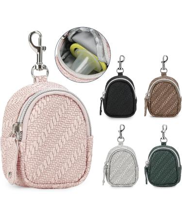 PU Pacifier Holder Etui - Fashionable Storage Bag for Boys & Girls | Black Pacifier Organizer & Functional Accessories - Buy Online on GoSupps.com