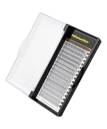 Millenium -Hair Y -Lashes - D -Curl - single eyelashes - 0.15 mm thickness - 2D volume technology - eyelash extension - Mixed lengths 8-15mm - 16 stripes D -curl 0.15mm