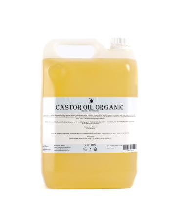 Mystic Moments |Bio -ratziniusl rs oil 5 liters - pure and natural oil perfect for hair face nails aromatherapy massage and oil dilution vegan GMO