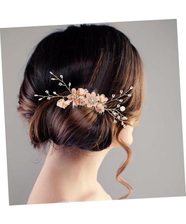 MERRYHAPY Flower Hair Comb Decorative Hair Comb Fairy Jewelry for Women Hair Comb for Women Accessories Rhinestone Hair Accessories Hair Styling Accessories Side Hair Comb Wedding Hair Clip - Buy Online on GoSupps.com