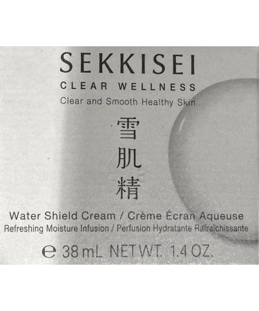 SEKKISEI CLEAR WELLNESS Water Shield Cream - Facial Moisturizer for Sensitive Skin | 1.4 oz - Hydrating & Soothing Ships Internationally - Buy Online on GoSupps.com