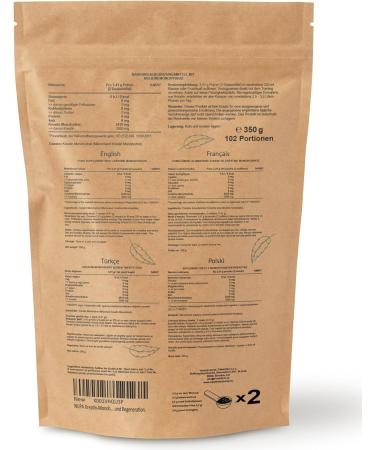 NUPA Creatine Monohydrate Powder 350g | Premium Micronized Quality | Pure Tasteless Supplement for Muscle Performance & Regeneration - International Shipping - Buy Online on GoSupps.com