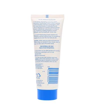 Vanicream Sensitive Skin Moisturizing Cream 4oz - Gentle Hypoallergenic Formula - Buy Online on GoSupps.com