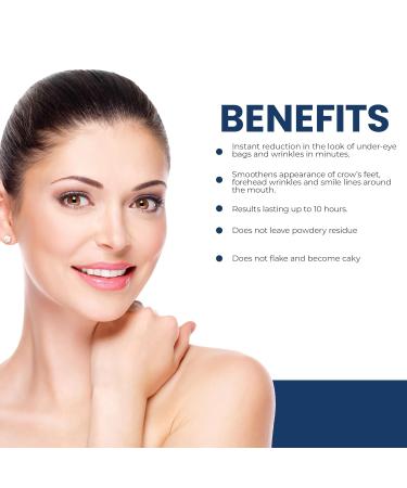 Bag Buster Eye Cream - Instant Reduction & Anti-Aging | Rapid Lift for Wrinkles Dark Circles & Fine Lines | Powdery Residue Free | 10ml - Buy Online on GoSupps.com