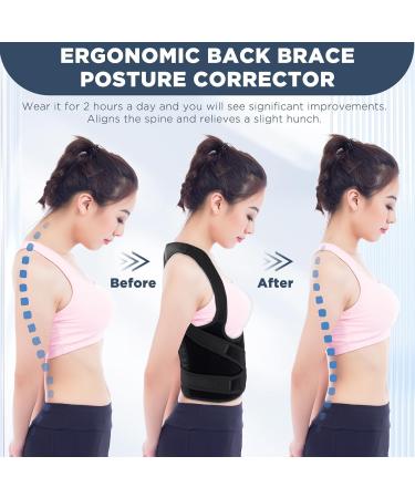 Wonder Care Back Brace - Posture Corrector for Men & Women | Back Support & Straightener for Scoliosis | Universal Size 26-42 Inch - Buy Online on GoSupps.com