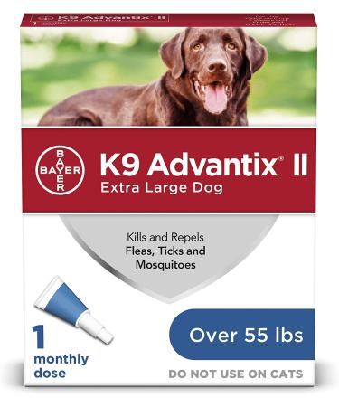 K9 Advantix II Flea and Tick Prevention for Extra-Large Dogs 55lbs - Buy Online on GoSupps.com