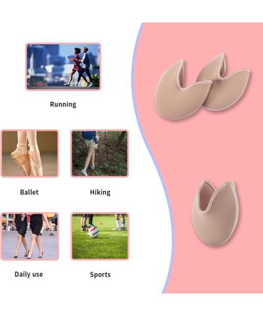 Buy Ballet Pointe Shoe Socks Pads | Gel Toe Covers & Protectors | Knit Fabric Toe Caps for Women - Buy Online on GoSupps.com