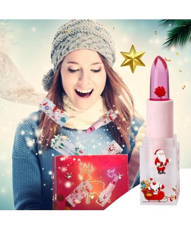 Christmas Temperature-Changing Jelly Lipstick | Anti-Chapped Moisturizing Long-Lasting Hydration with Floral Fragrance - International Shipping Available - Buy Online on GoSupps.com