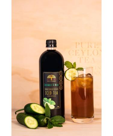 Alchemy Cucumber Mint Iced Tea Cordial Syrup Concentrate - 750ml for Cocktails & Mocktails - Buy Online on GoSupps.com