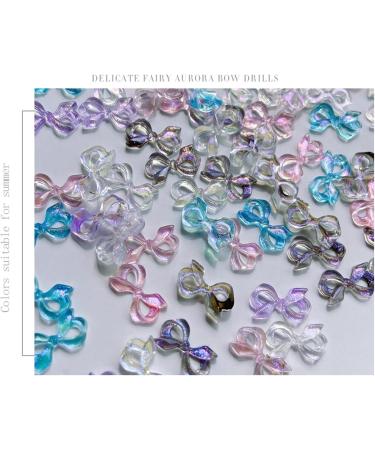 FEIlei 3D Decor Nail Jewelry Elegant Resin Flower Design DIY Bows Wedding Nail Charms - Buy Online on GoSupps.com