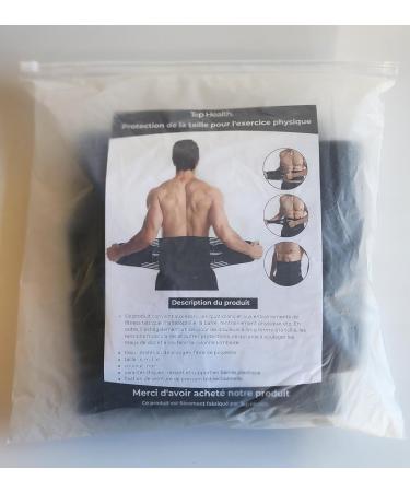 Back Support Belt - Adjustable Lumbar Brace for Sciatica Relief | X-Large Anti-Skid Design 6 Stays 16-Hole Air Mesh - Buy Online on GoSupps.com