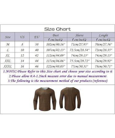 Long Sleeve Urban Striped T-Shirt for Men - Slim Fit Crewneck Pullover in Medium Coffee - Buy Online on GoSupps.com