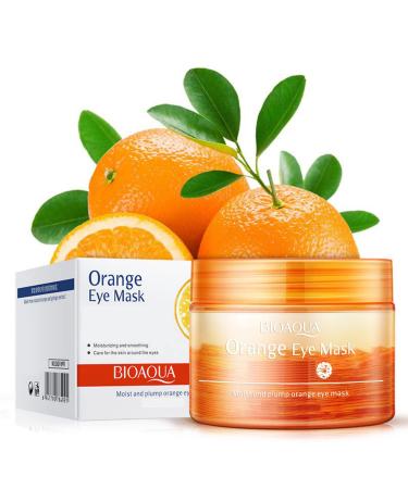 BIOAQUA Orange Extract Vitamin C Eye Mask - 80g/36pcs | Moisturizing & Smoothing Essence | International Shipping - Buy Online on GoSupps.com