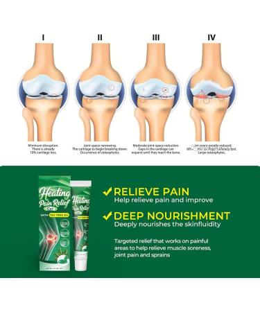 Gel de soulagement des articulations gel de soins personnels non gras gels articulaires pour le corps et le soulagement genou bas du dos mains pieds cheville et corps entier solution de soins - Buy Online on GoSupps.com