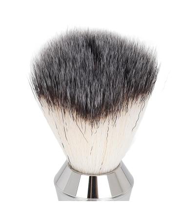 Premium Men's Shaving Brush - Fine Synthetic Bristles & Stainless Steel - Effortless Cleaning & Grooming - Buy Online on GoSupps.com