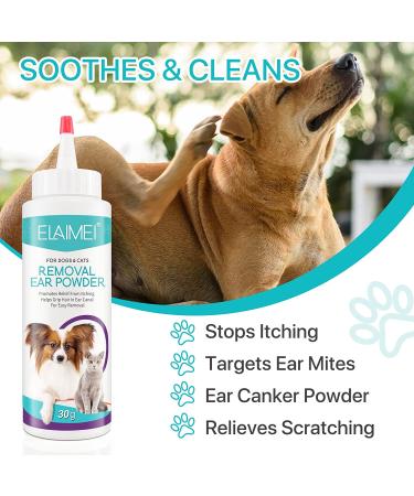 Purvigor Dog Ear Cleaner - Effective Ear Infection Treatment for Pets | Removes Itching, Hair, Odour, Dirt & Debris | Advanced Ear Cleaner Solution - 1PC - Buy Online on GoSupps.com