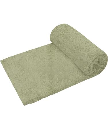 Organic Cotton Washcloths Set - 6 Pack Green Tint | A1HC Premium Quality Face Cloths | GOTS Certified, Feather Touch Technology, Highly Absorbent - Buy Online on GoSupps.com