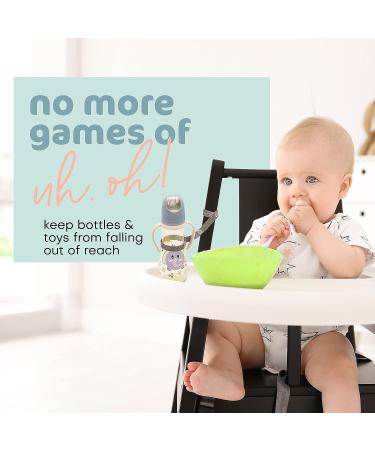 Baby Buddy 4 Piece Secure-A-Toy Set - White/Green/Grey - Buy Online on GoSupps.com