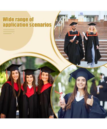 Wontool Graduation Hat Insert Doctoral Hat Headband - Graduation Hat Hairpin Set 3D Graduation Hat Inserts Graduation Accessories for College University High School Black - Buy Online on GoSupps.com