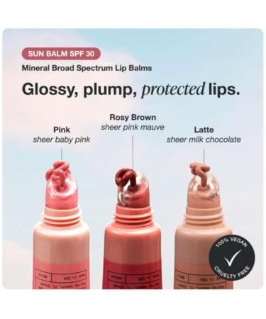 INNBEAUTY Project Sun Balm Mineral SPF 30 Lip Balm with Tint Pink Shade 0.6 OZ (17ml) - Buy Online on GoSupps.com