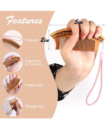 Birthing Comb for Labor Pain - Natural Wood Design | Alleviate Labor Pain Naturally - Delivery Essentials - Buy Online on GoSupps.com