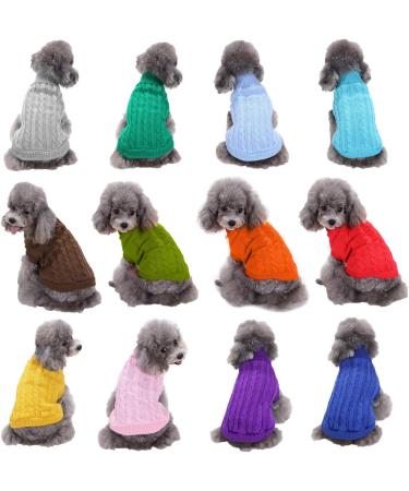 Warm Small Dog & Cat Sweater - Cozy Pet Sweatshirt | Perfect for Small Dogs & Kittens - Rosa L - Buy Online on GoSupps.com