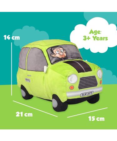 Mr Bean 1256 Musical Car Plush Soft Toy | Sound Effects | Ages 3+ | Green - Buy Online on GoSupps.com