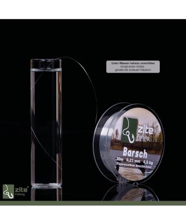 Zite Fishing Fluorocarbon Leader Set | Monofilament Line 0.23-0.7mm - 90m for Perch Pikeperch & Pike Fishing - International Shipping Available - Buy Online on GoSupps.com