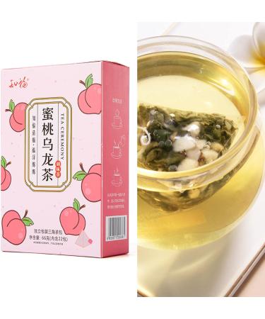 Oolong Tea 22 Count Peach Oolong Tea Individual Package Fruit Tea Bags Leisure Time Drinking 66g for Morning Afternoon - Buy Online on GoSupps.com