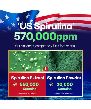 Real Spirulina Pore Perfect Mask 100g | Best Clay Face Mask for Skincare Detox & Pore Minimizing | Korean Skincare & Green Tea Infused - Buy Online on GoSupps.com