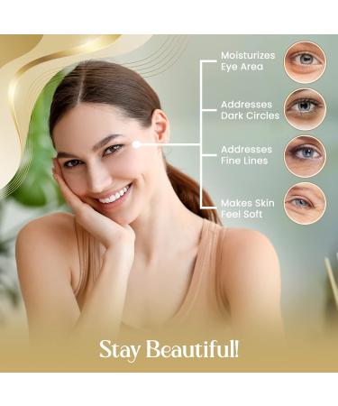 OROGOLD 24K Intensive Eye Serum - Anti Aging Solution for Wrinkles & Puffiness - 50ml - Buy Online on GoSupps.com