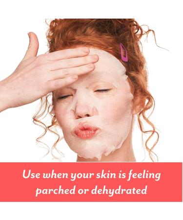 Buy Patchology Serve Chilled Ros Facial Sheet Mask Hydrating & Soothing Skincare with Hyaluronic Acid for Glowing Skin - 2 Pairs | International Shipping - Buy Online on GoSupps.com