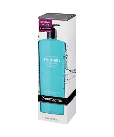 Neutrogena Rainbath Moisture Rich Shower & Bath Gel 32oz - Hydrating Body Wash for All Skin Types - International Shipping Available - Buy Online on GoSupps.com