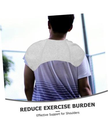 BESPORTBLE Shoulder Protector Sleep Shoulder Sleeve Shoulder Wrap Protector Double Shoulder Brace Grey Spandex - Buy Online on GoSupps.com