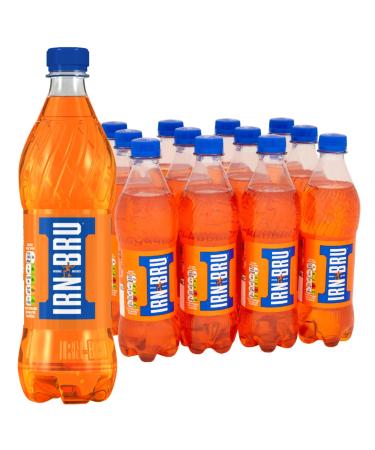 IRN-BRU Original and Best | Pack of 12 500ml Bottles | A Scottish Favorite Bru'd in Scotland Since 1901 | Scotland's Other National Drink | Iron Brew Phenomenal Taste Soft Drink 500ML (Pack of 12)